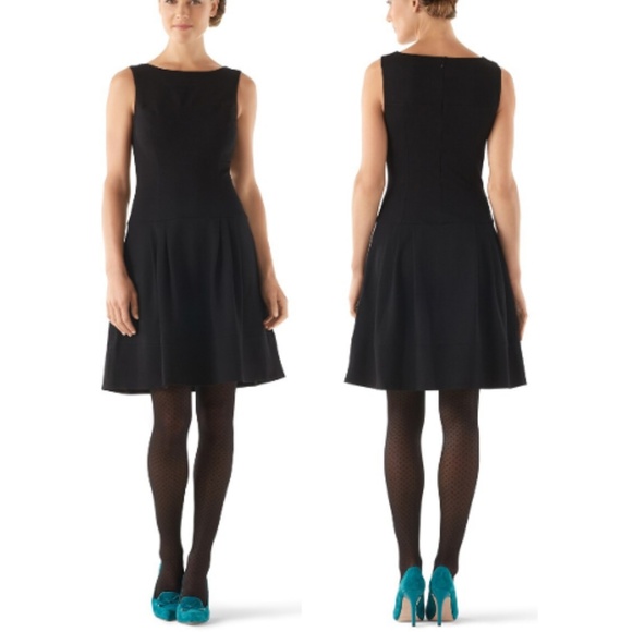 White House Black Market Dresses & Skirts - WHBM Black Ponte Drop Waist Shift Dress